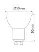BOMBILLA GU10 6W HOOK DICROICA DIMABLE DE BENEITO FAURE