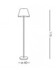CYLINDER PIE DE IDEAL LUX