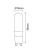 BOMBILLA G9 UNIFORM 220V DE BENEITO & FAURE