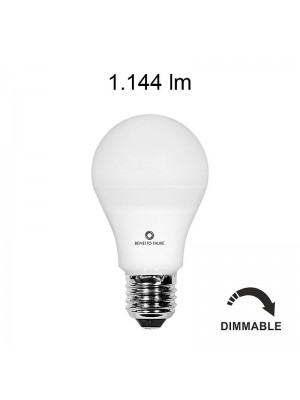 BOMBILLA STANDARD E27 12W DIMMABLE DE BENEITO FAURE