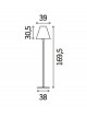 ITACA PIE DE IDEAL LUX