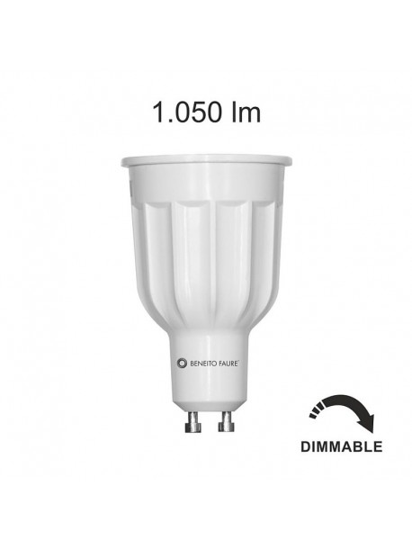 BOMBILLA GU10 12W POWER DIMABLE DE BENEITO FAURE