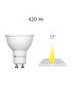 BOMBILLA LED GU10 NARROW 7W 15º DE BENEITO FAURE