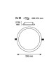DOWLIGHT 24 W CCT EMPOTRABLE ULTRADELGADO BLANCO
