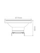 BOMBILLA LED LYNK AR111 13W DE BENEITO & FAURE