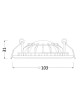 CABRERA DOWLIGHT 7W DE MANTRA
