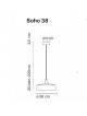 SOHO 38 LED Outdoor de MARSET