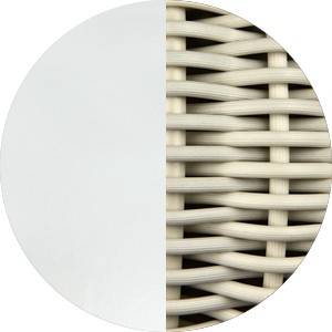 Blanco Roto - Pantalla Blanco Marfil